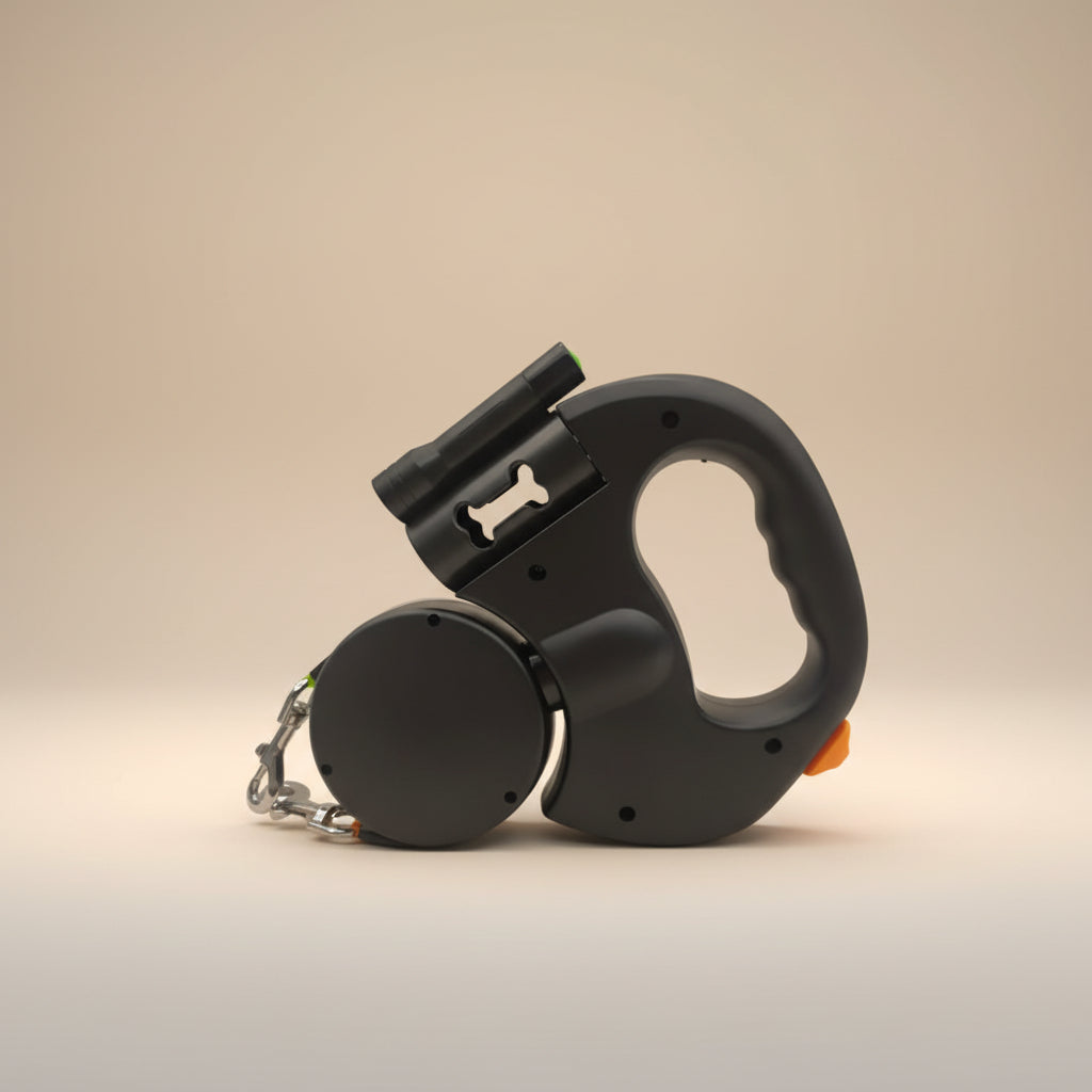 FetchMore™ DualWalk Pro Retractable Dog Leash