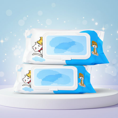 FetchMore™ Gentle Pet Cleaning Wipes for Dogs & Cats